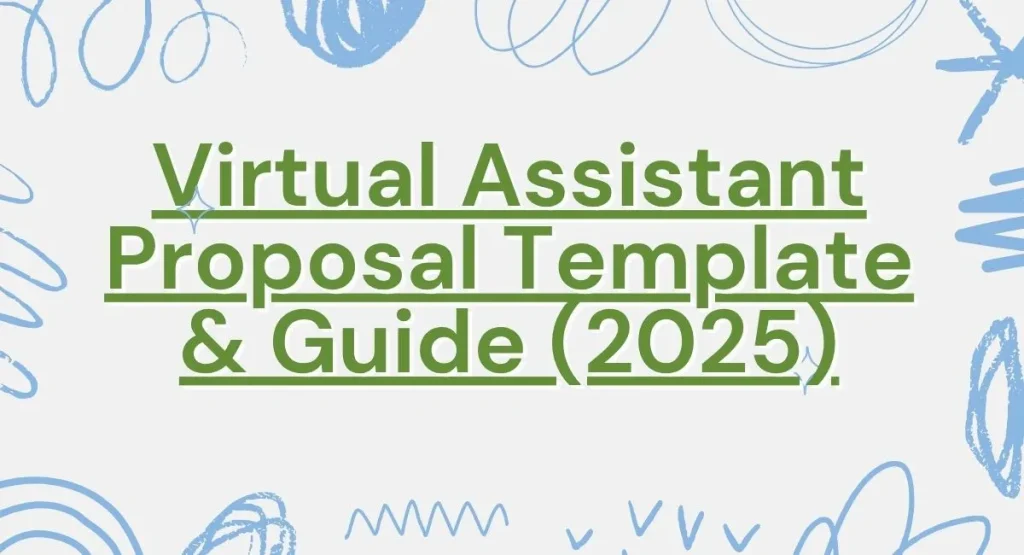 Virtual Assistant Proposal Template