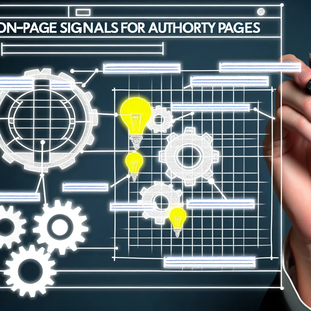 On-page signals for authority pages